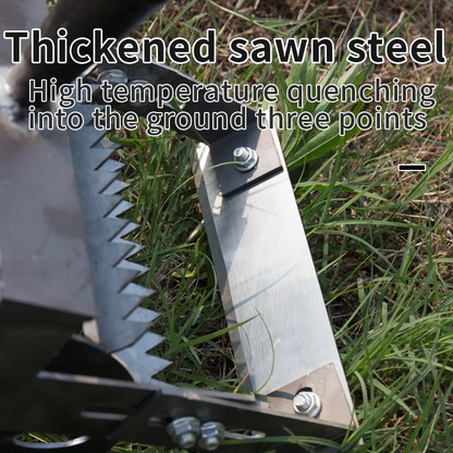 Hand Push Hoe Weeder Manganese Steel Weed Machine