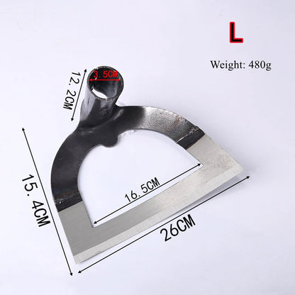 ShovelShaped Hollow Hoe Weeding Rake LaborSaving Steel Weeding Hoe With Handle For Gardening  Soil  8