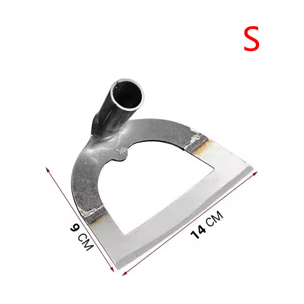 ShovelShaped Hollow Hoe Weeding Rake LaborSaving Steel Weeding Hoe With Handle For Gardening  Soil  6