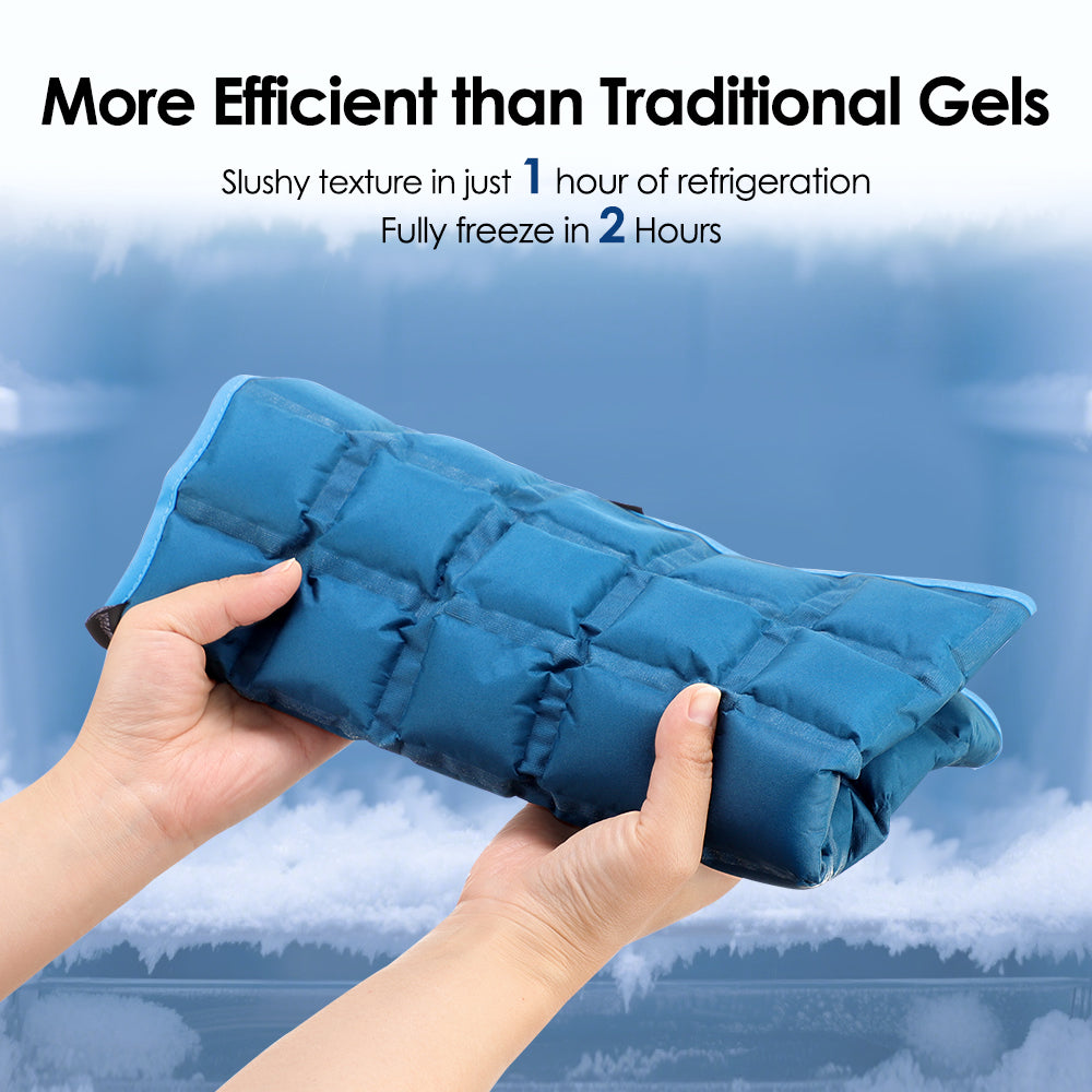 Self Absorbing Water Knee Brace Pad Hot & Ice Compress Physiotherapy Wrap for Knee Leg, Neck, Shoulder & Hip Pain Relief