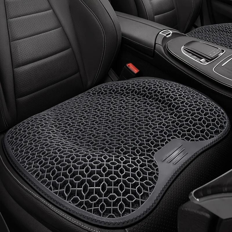 Gel Seat Cushion Honeycomb Design for Car Office Support Ergonomic Breathable Washable Pad for Chair Comfort