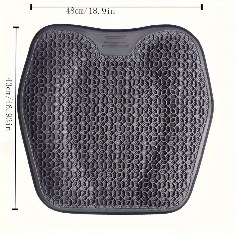 Gel Seat Cushion Honeycomb Design For Car Office Support Ergonomic Breathable Washable Pad For Chai 1