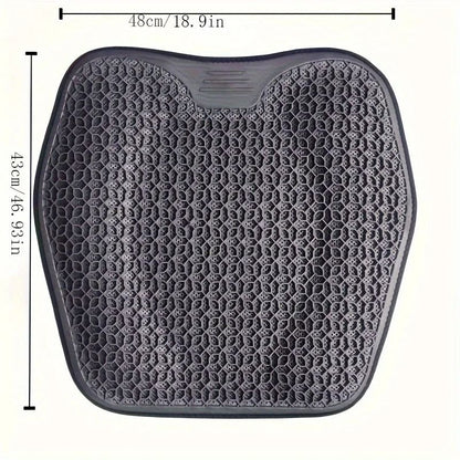 Gel Seat Cushion Honeycomb Design For Car Office Support Ergonomic Breathable Washable Pad For Chai 1