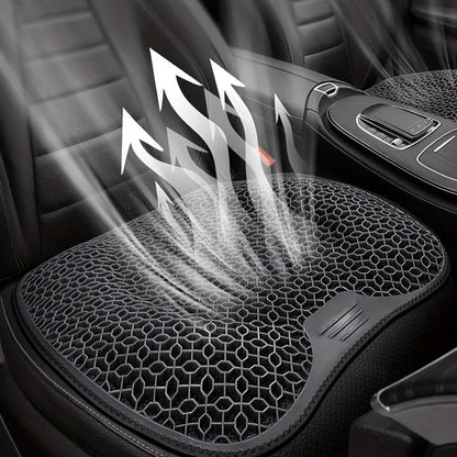 Gel Seat Cushion Honeycomb Design For Car Office Support Ergonomic Breathable Washable Pad For Chai 5