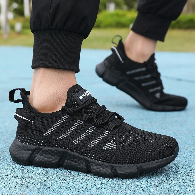 Mens Breathable Mesh Running Shoes Soft Sole Athletic Sneakers For Casual Outdoor Comfort And Exerc 4