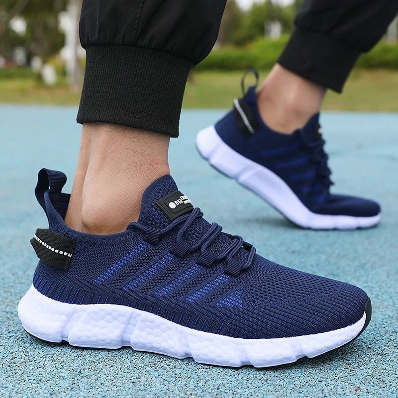 Mens Breathable Mesh Running Shoes Soft Sole Athletic Sneakers For Casual Outdoor Comfort And Exerc 6