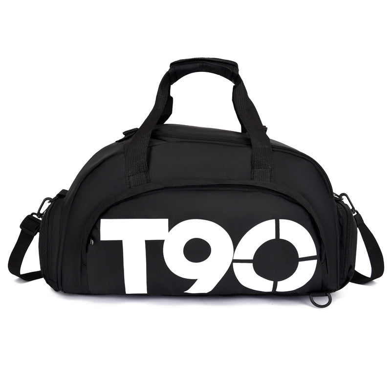 Sports Duffle Gym Backpack Women, Fitness Boston Luggage Bag, Shoulder Tote Travel Bag for Weekend or Daily Use