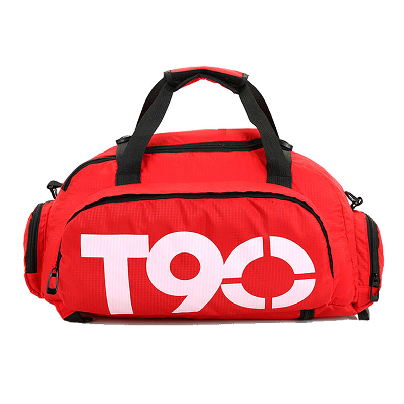 Sports Duffle Gym Backpack Women, Fitness Boston Luggage Bag, Shoulder Tote Travel Bag for Weekend or Daily Use