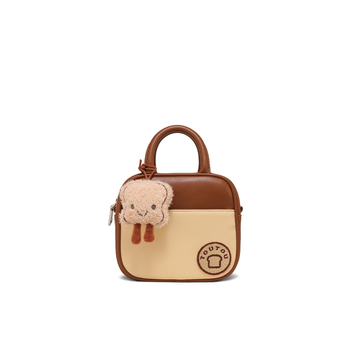 Cute Toast Square Bag for Women, Original Designer Boston Bowling, Crossbody Shoulder Fashion Bag School Gift