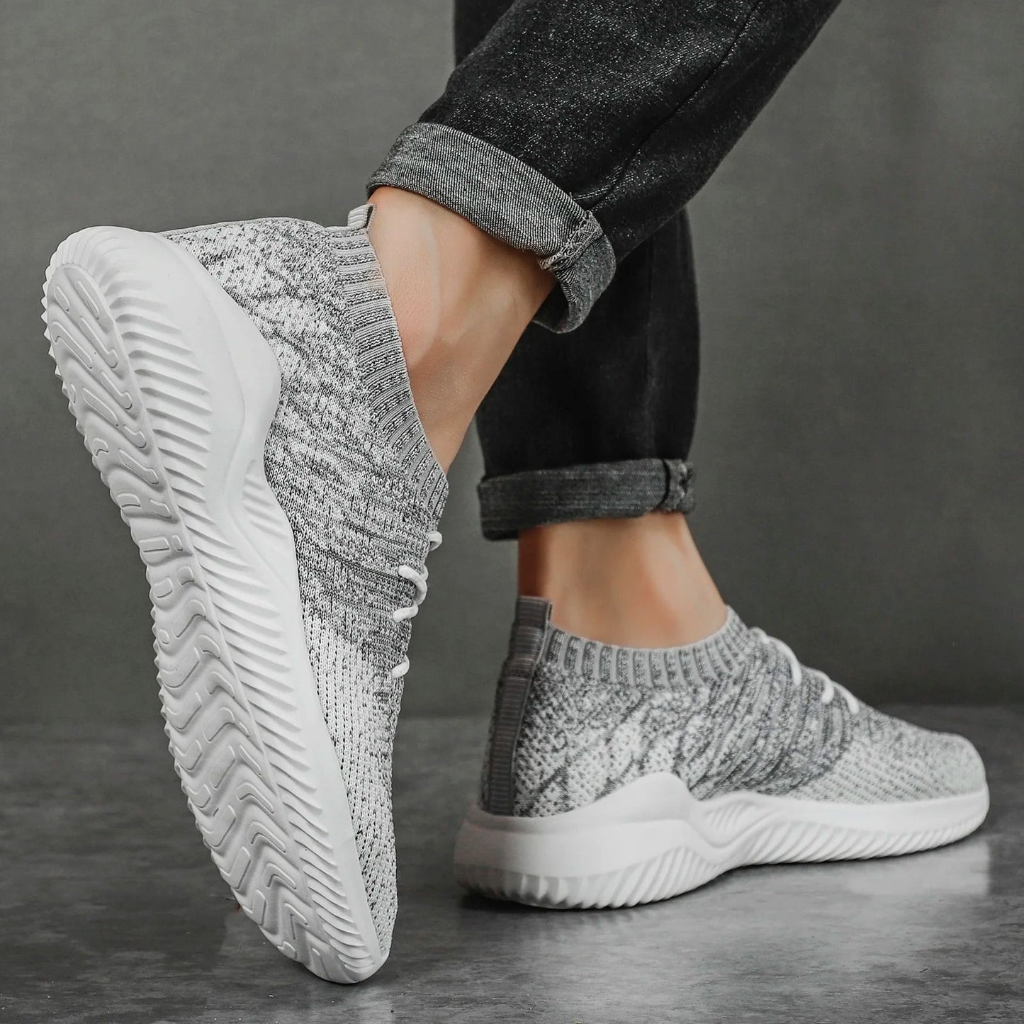 Mens Casual Walking Shoes Breathable Lightweight Sneakers For Running Training And Daily Wear 5