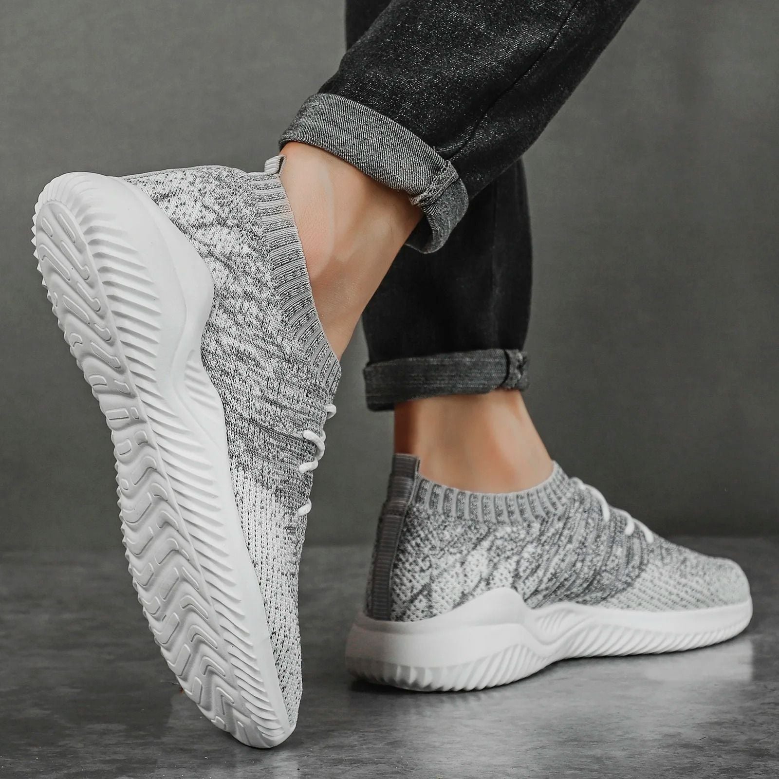 Mens Casual Walking Shoes Breathable Lightweight Sneakers For Running Training And Daily Wear 5