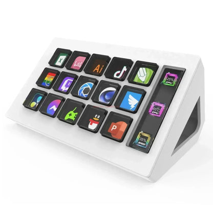 LCD Button Stream Deck Keyboard With 15 Custom Keys For Live Content Creation 7