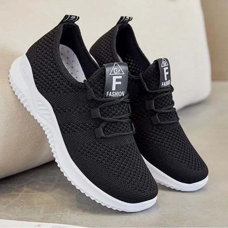 Womens Lightweight Mesh Sneakers Soft Breathable Running Shoes For Daily And Sports Wear 1