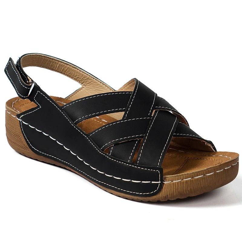 Womens Lightweight Wedge Sandals For Summer With Casual Heel Design 2