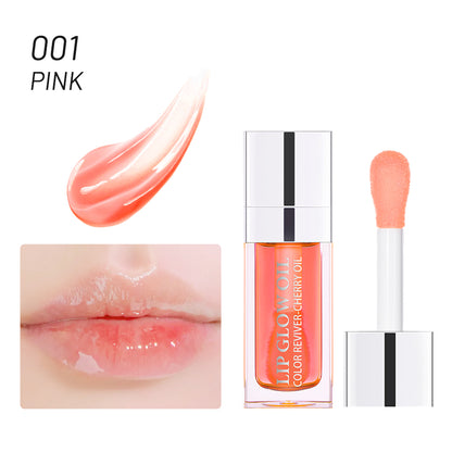 Crystal Jelly Moisturizing Lip Oil Plumping Lip Gloss Sexy Plump Lip Glow Tinted Lip Plumper Hydrat 7