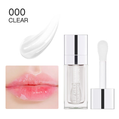 Crystal Jelly Moisturizing Lip Oil Plumping Lip Gloss Sexy Plump Lip Glow Tinted Lip Plumper Hydrat 12