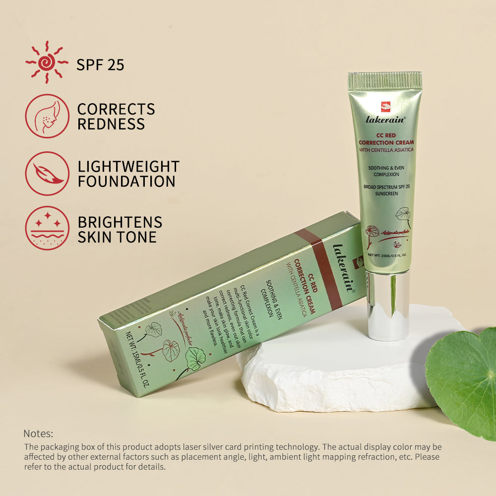 CC Cream Color Changing Liquid Foundation Korean High Coverage Base Makeup Centella Hydrating Found 2
