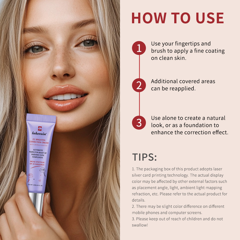 CC Cream Color Changing Liquid Foundation Korean High Coverage Base Makeup Centella Hydrating Found 5