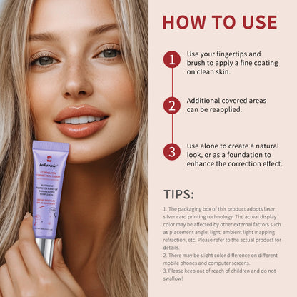 CC Cream Color Changing Liquid Foundation Korean High Coverage Base Makeup Centella Hydrating Found 5