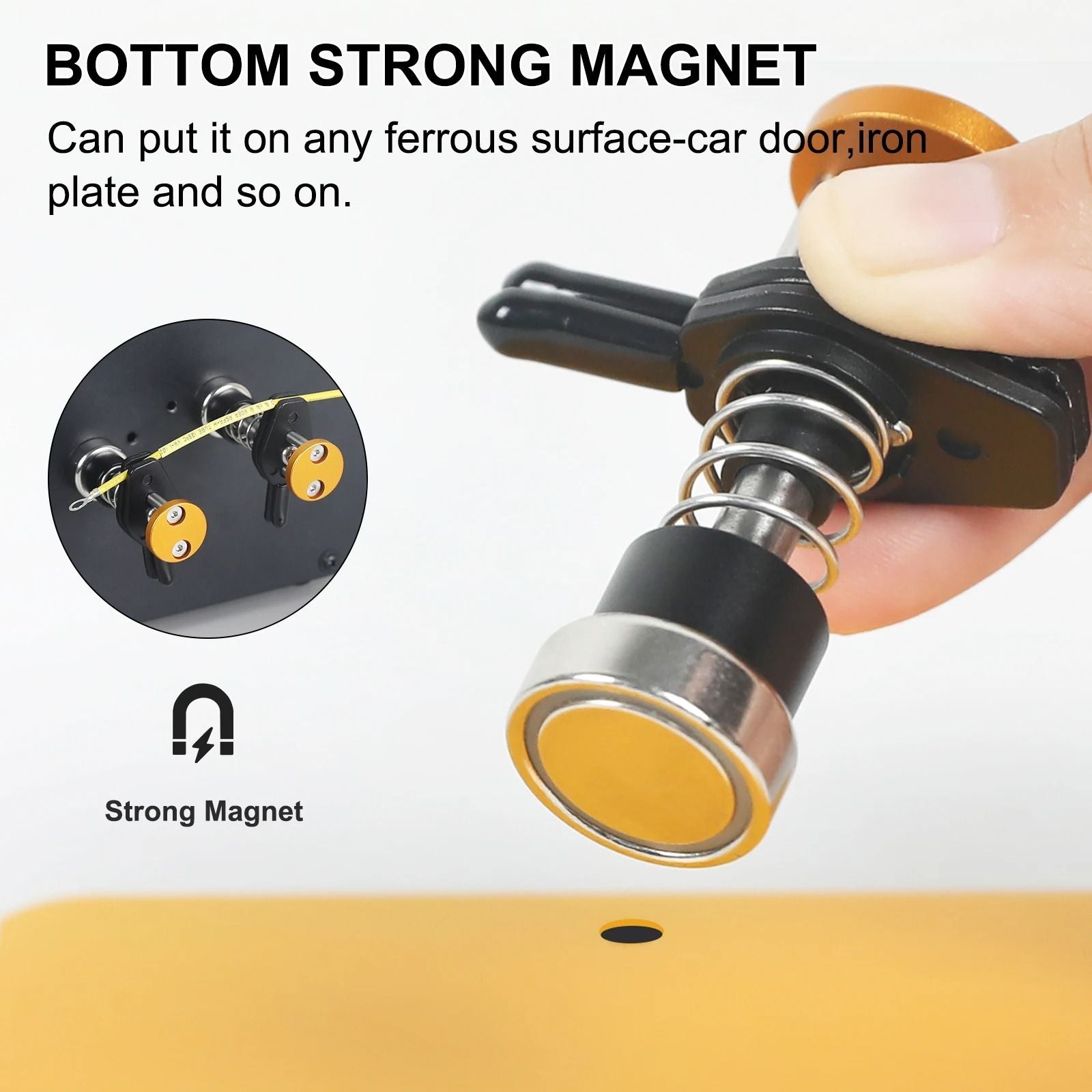 Toolour Magnetic Helping Hands Soldering Tool Adjustable PCB Clip Wire Holder 4