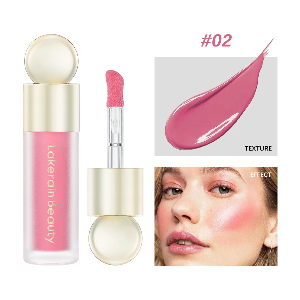 Liquid Blush Matte Palette, Real Makeup Blush Stick, Creamy Pink Face Color, Multi-use Eyeshadow Lip Tint, Long-lasting