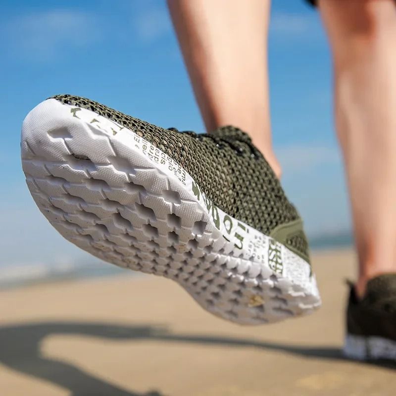 Breathable Mesh Aqua Sneakers For Men Lightweight Sport Casual Walking Shoes For Summer Beach And O 3
