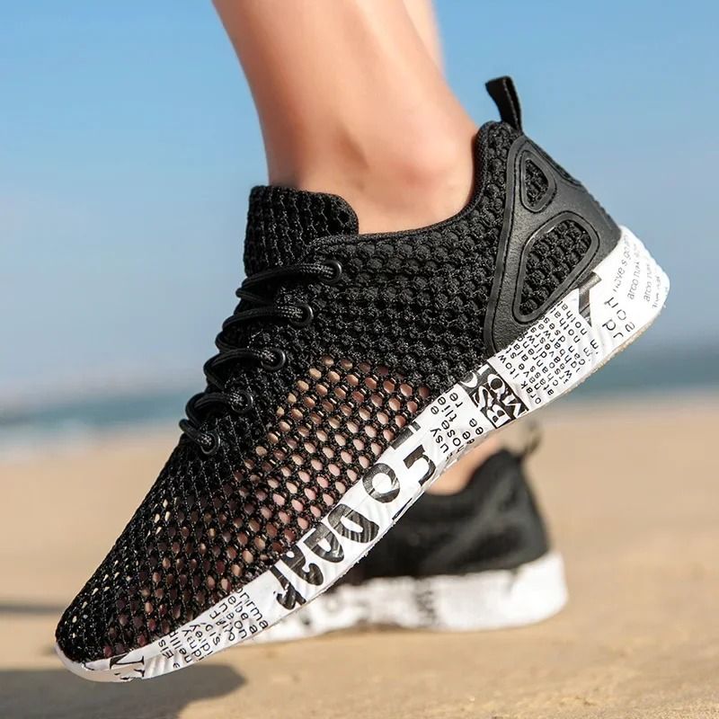 Breathable Mesh Aqua Sneakers For Men Lightweight Sport Casual Walking Shoes For Summer Beach And O 6