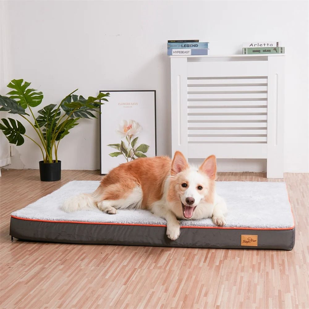 Orthopedic Memory Foam Dog Bed With Waterproof Cover And Washable Design 1