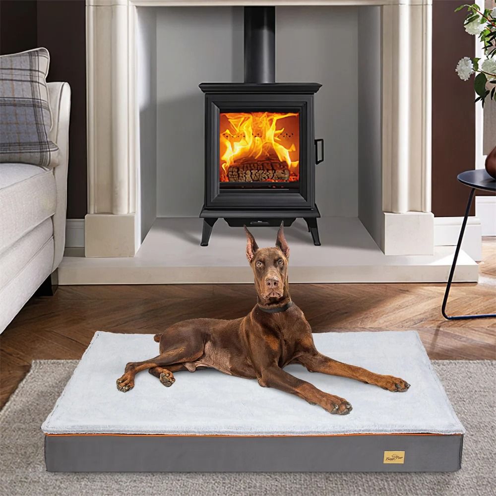 Orthopedic Memory Foam Dog Bed With Waterproof Cover And Washable Design 2