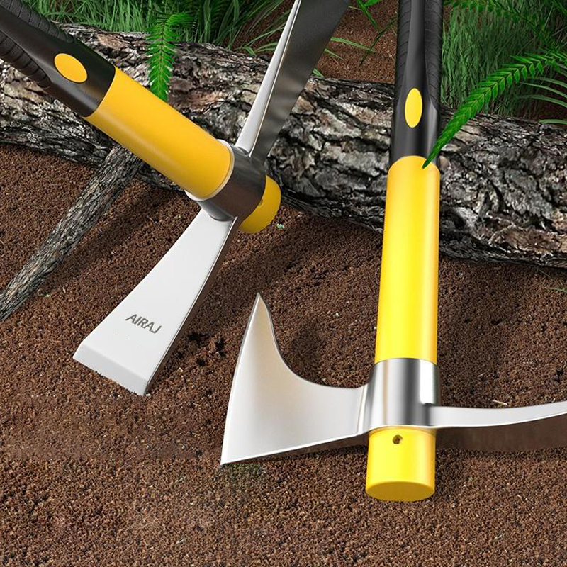 Multifunctional Garden Axe High Hardness Steel Casting Mountaineering Pick For Outdoor Gardening  S