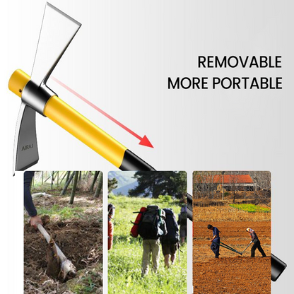 Multifunctional Garden Axe High Hardness Steel Casting Mountaineering Pick For Outdoor Gardening  S
