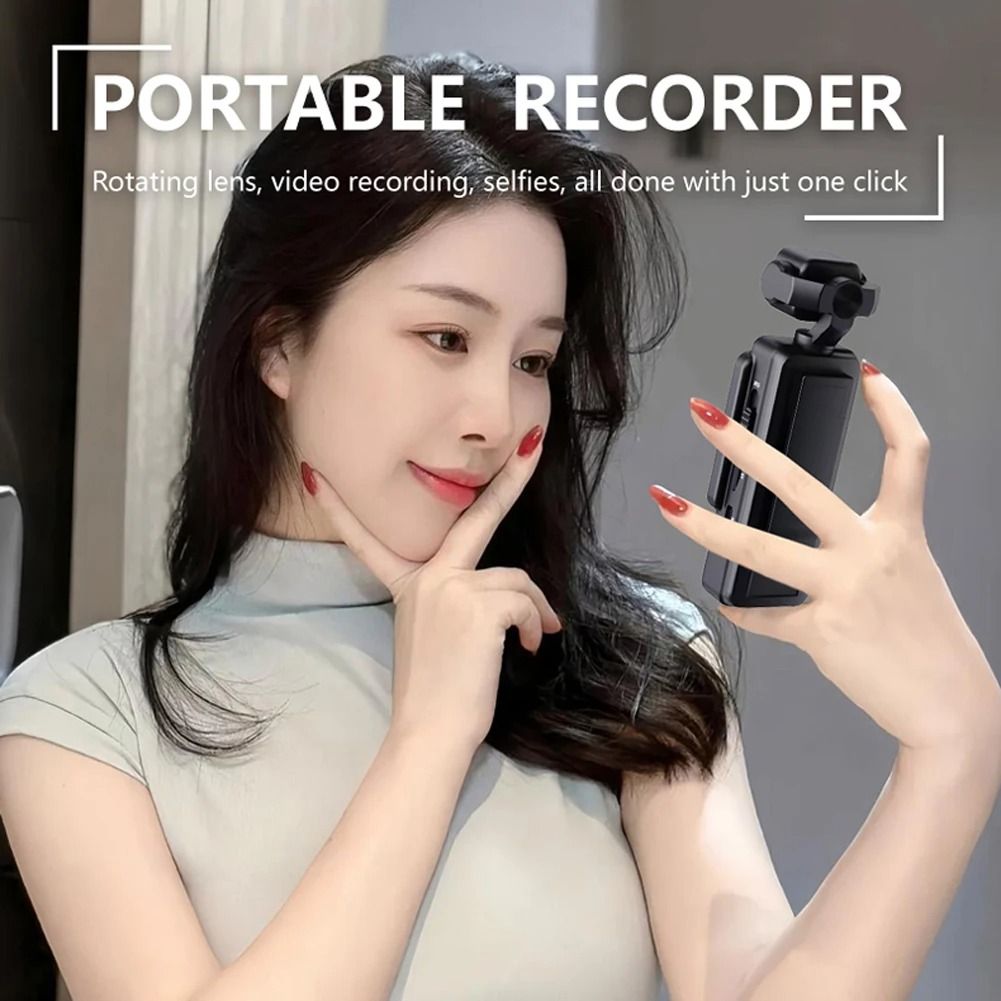 1080P WiFi Pocket Action Camera For Travel Biking And Vlogging 4