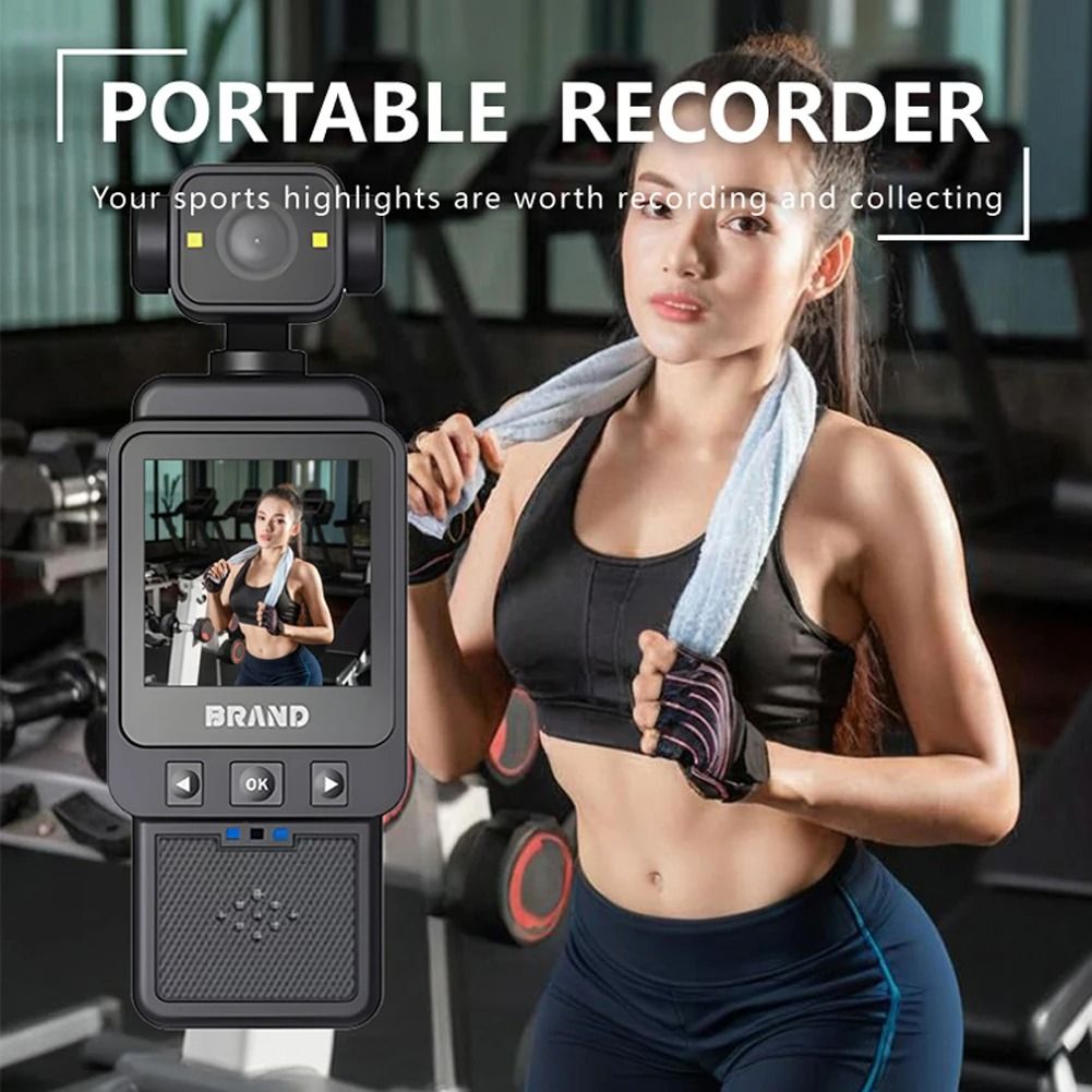 1080P WiFi Pocket Action Camera For Travel Biking And Vlogging 5