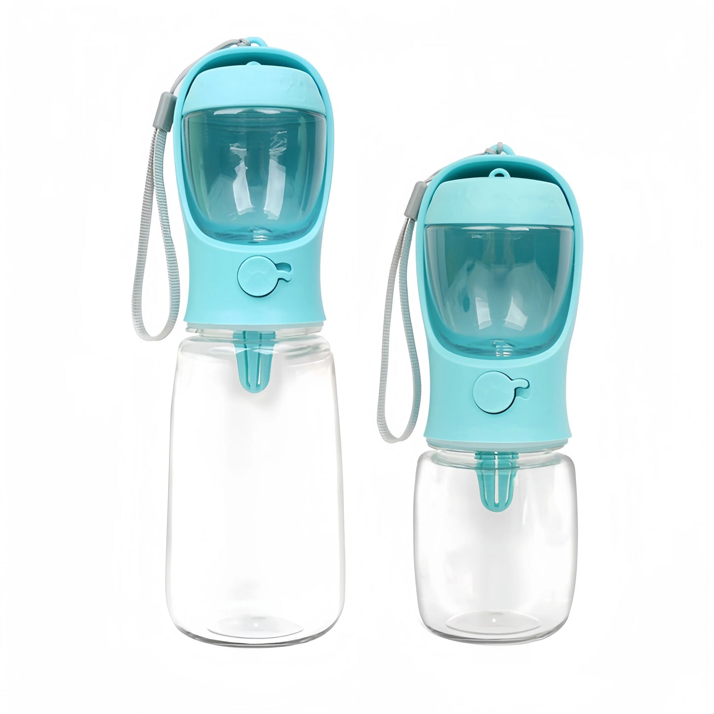 Portable Pet Water Bottle With Food Container For Travel And Outdoor Use 5