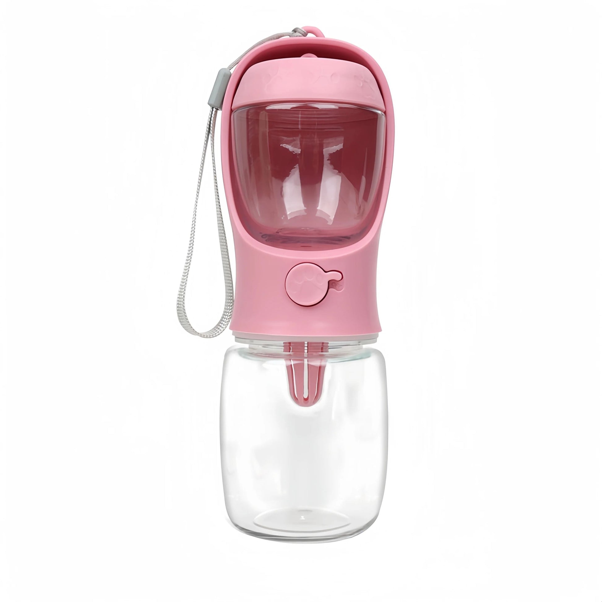 Portable Pet Water Bottle With Food Container For Travel And Outdoor Use 6