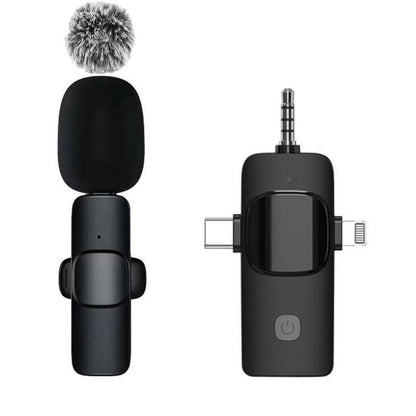 Wireless Lavalier Microphone For IPhone And Android  Single And Dual Kits 7