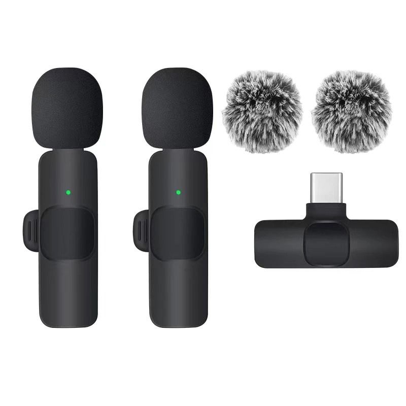 Wireless Lavalier Microphone For IPhone And Android  Single And Dual Kits 11