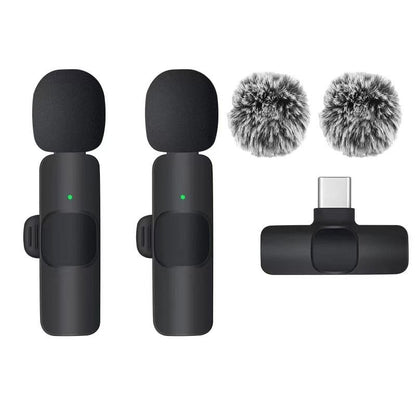 Wireless Lavalier Microphone For IPhone And Android  Single And Dual Kits 11