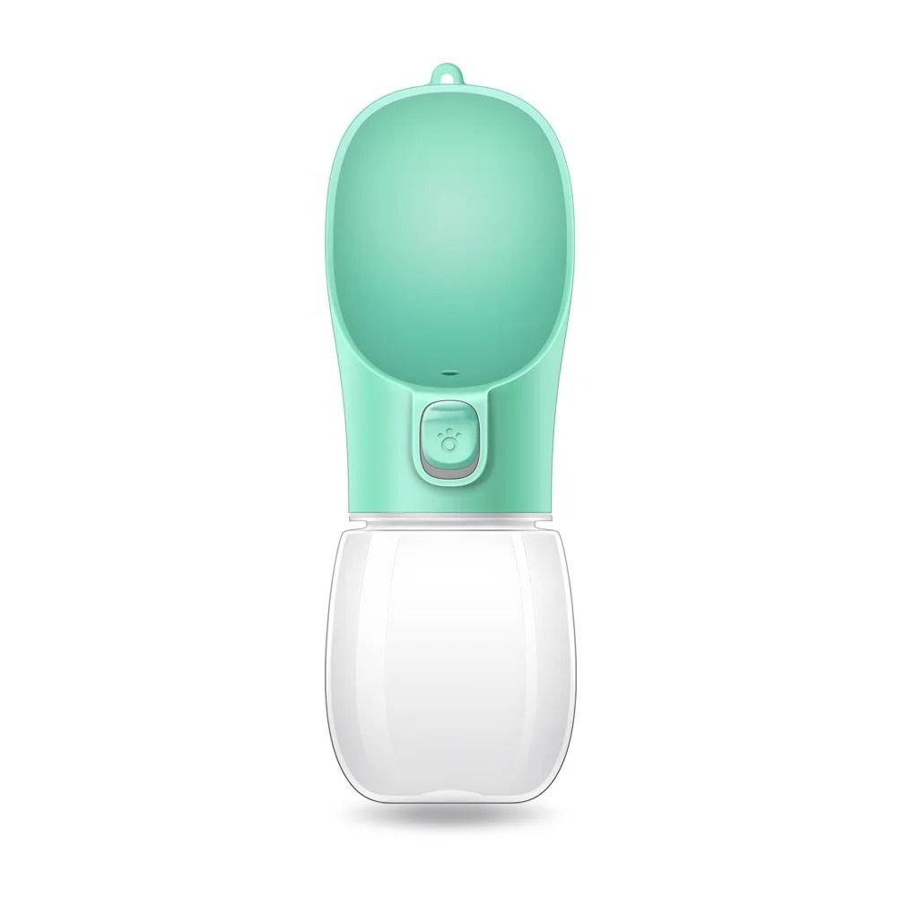 Portable Dog Water Bottle With BuiltIn Bowl For Outdoor Travel 1