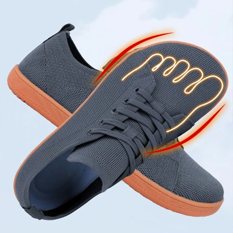 Wide Toe Barefoot Sneakers For Men And Women Zero Drop Minimalist Mesh Walking Shoes For Natural Co 1