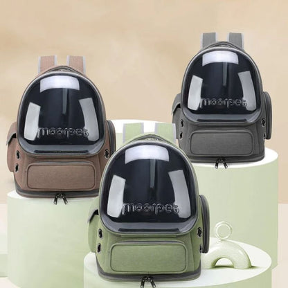 Transparent Pet Carrier Backpack For Cats And Small Dogs 1