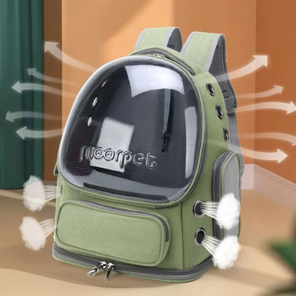 Transparent Pet Carrier Backpack For Cats And Small Dogs 2