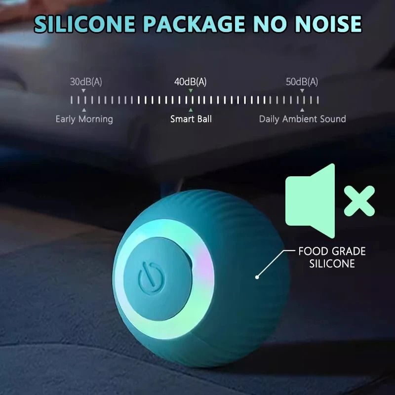 Smart Rolling Interactive Cat Ball Toy For Indoor Play 3