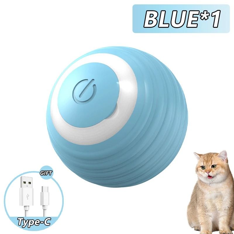 Smart Rolling Interactive Cat Ball Toy For Indoor Play 5
