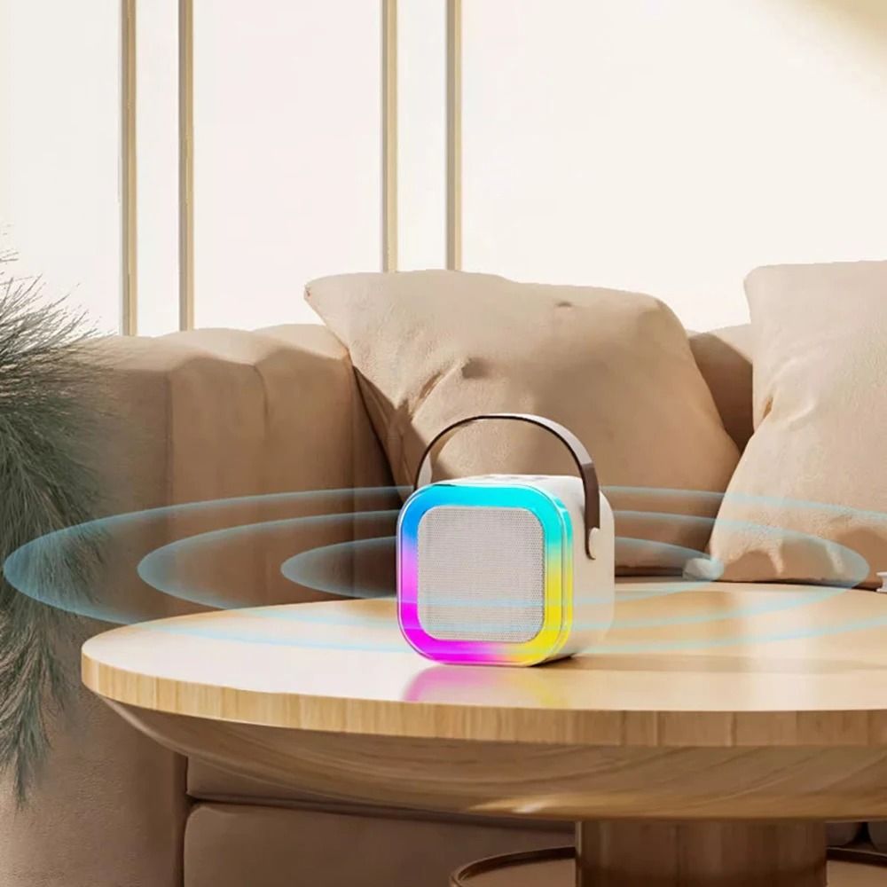 Professional Karaoke Bluetooth Speaker With Wireless Microphone 3