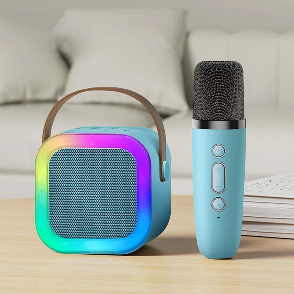 Professional Karaoke Bluetooth Speaker With Wireless Microphone 5