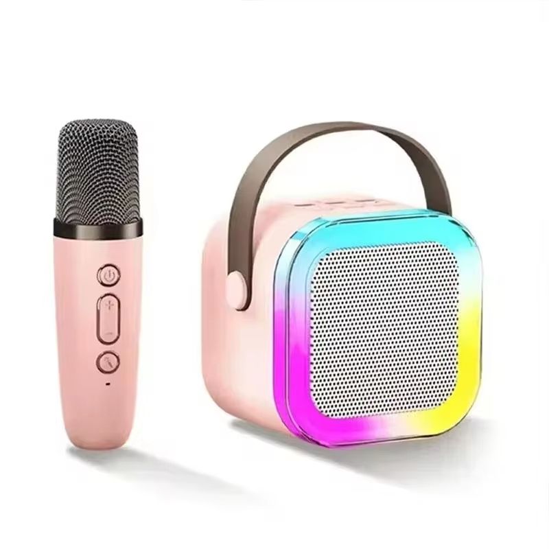 Professional Karaoke Bluetooth Speaker With Wireless Microphone 7