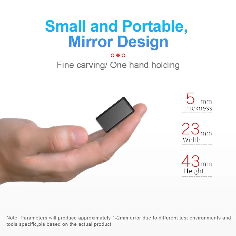 Mini Digital Voice Recorder With MP3 Player And Noise Reduction 1