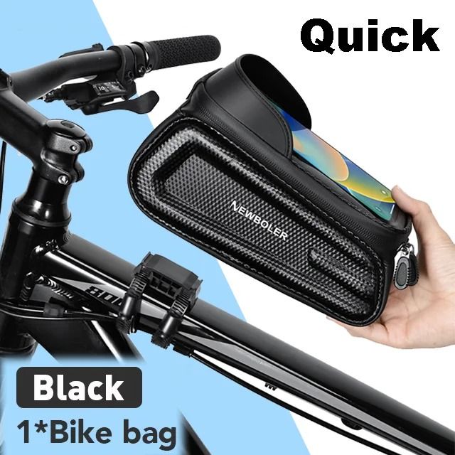 Waterproof Bicycle Frame Bag With Phone Holder 9