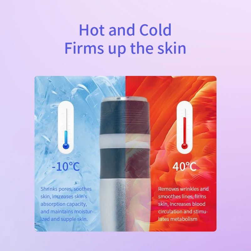 Cryo Facial Lifting And Skin Cooling Electroporation Beauty Device 4